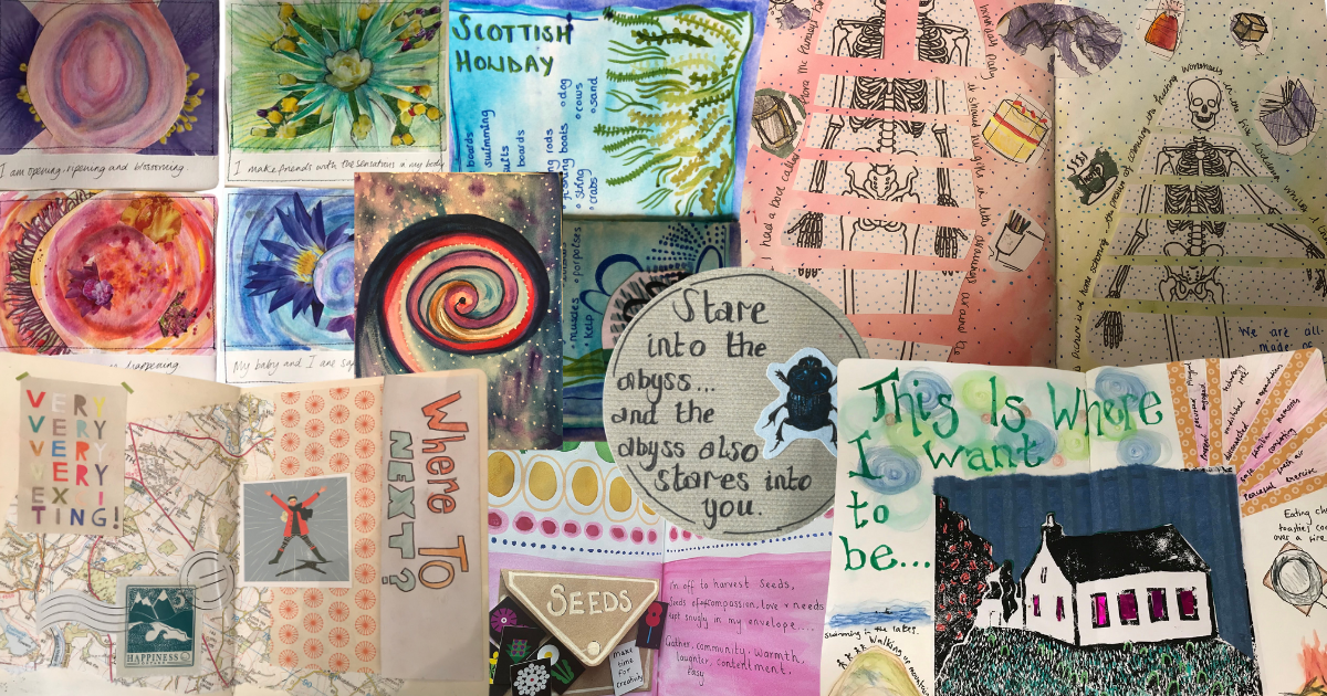 Art journaling